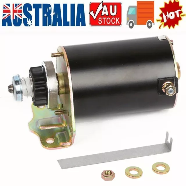 Starter Motor for Briggs & Stratton 16 tooth 12V Heavy Duty Ride On Mower 499521