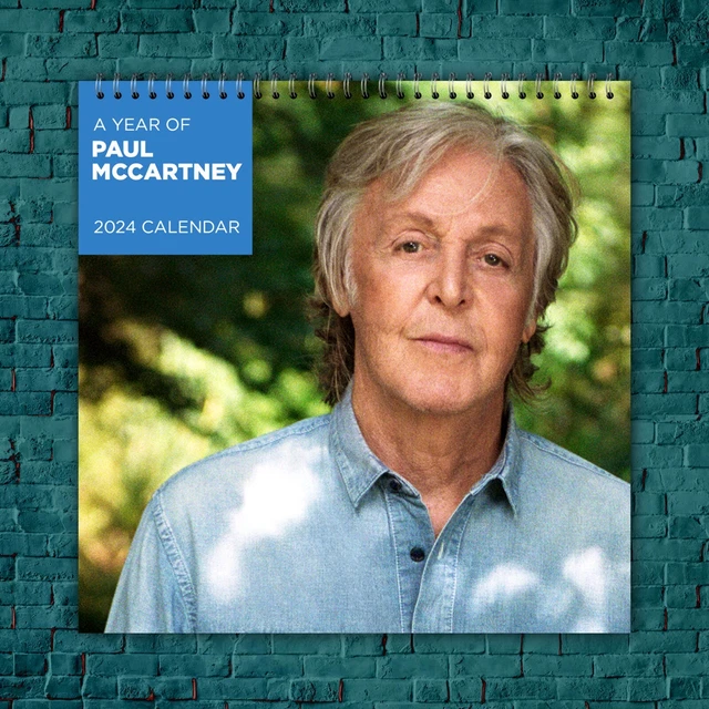 PAUL MCCARTNEY CALENDAR 2024 Paul McCartney 2024 Celebrity Wall