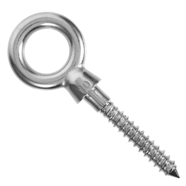 HAMMOCK HANGING BOLT Heavy Duty Eye Bolt Metal Lifting Threaded Eye