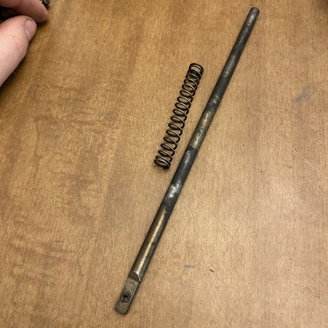 Antique Singer Sewing Machine Parts Model 29 H4 Presser Rod & Spring