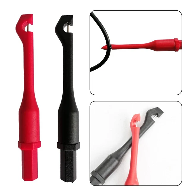 Kit 4 Sonde Perforanti Per Isolamento TP81 – Clip Da 2mm E 4mm Per Multimetro E Voltmetro – Strumento Di Test - 3