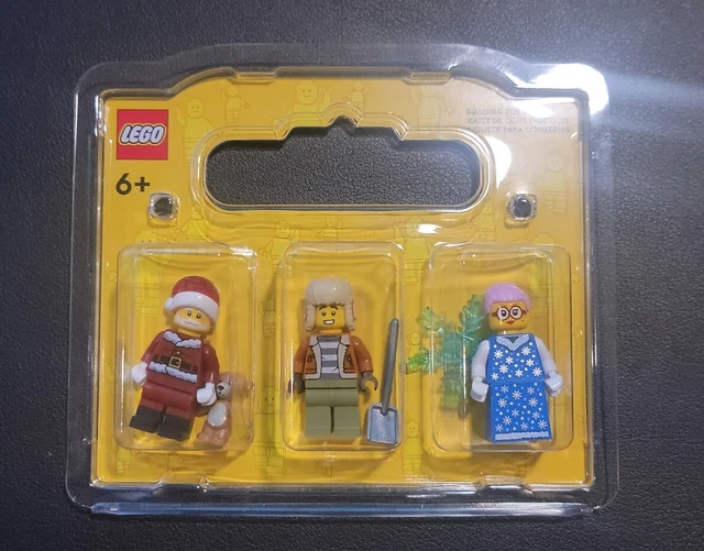 LEGO MINIFIGURES BAM 2024 Q4 Christmas Build a Minifigure Lot Dark