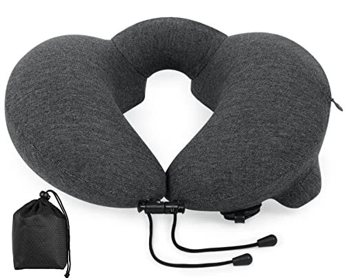 Inflatable Neck Pillow for Traveling, Travel Pillows for Sleeping Airplane, T...