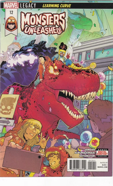 Monsters Unleashed #12 Nmint- 1St App Miss Mech Low Print Run 2018 Marvel Comics