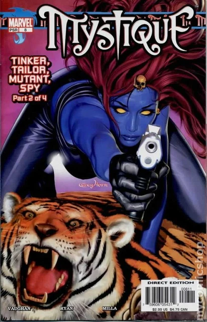 Mystique #8 VG 2004 Stock Image Low Grade