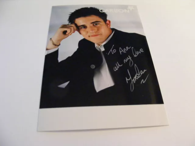 MARC JORDAN Signed CROSSROADS Cast Card Photo Autograph