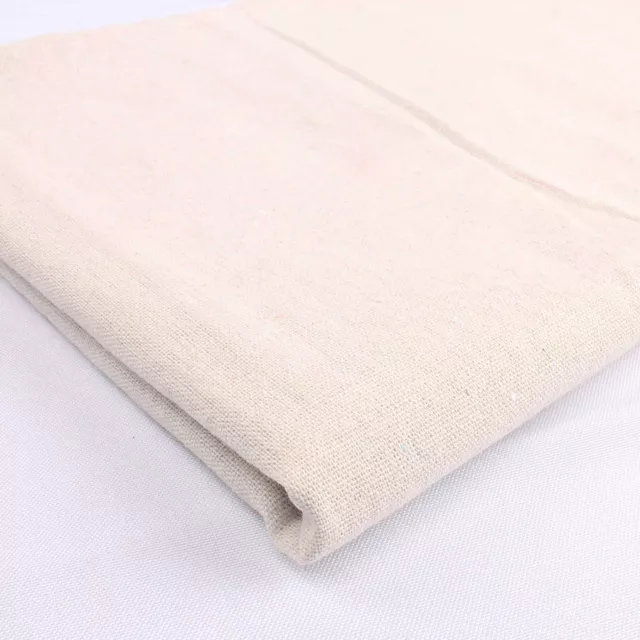 Solid Color Linen Fabric Natural Linen White Cloth For Curtains BY THE YARD