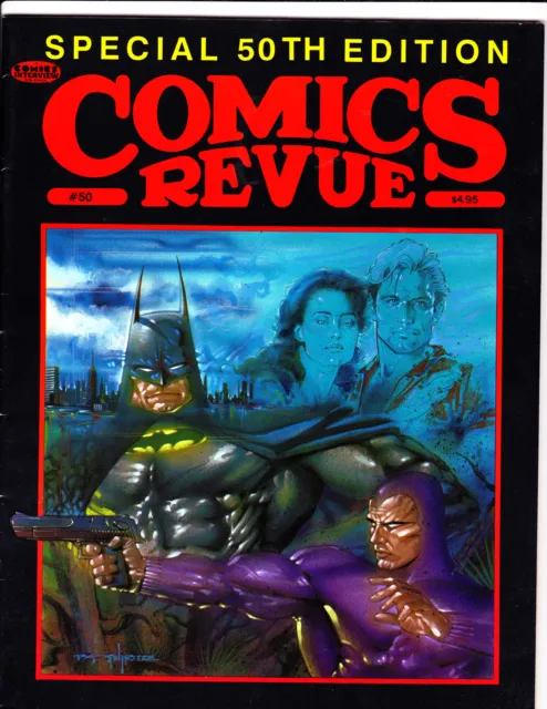 Comics Revue No 50-1990-Strip Reprints- "Special 50th Edition Cover!  "