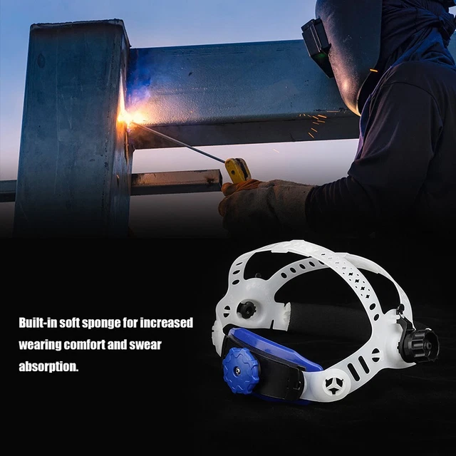 Fascia saldatore materiale ABS per bianco colore per casco solare auto oscuramen