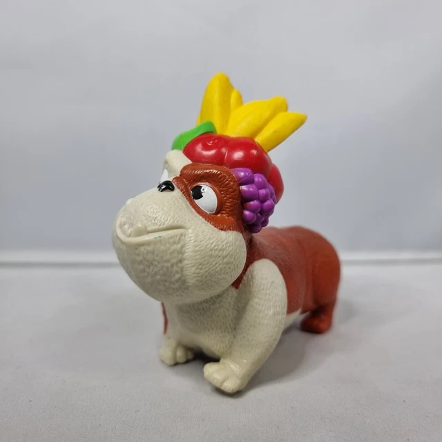 2011 MCDONALDS RIO Luiz Bulldog Dog Fruit Hat Happy Meal Figure Toy