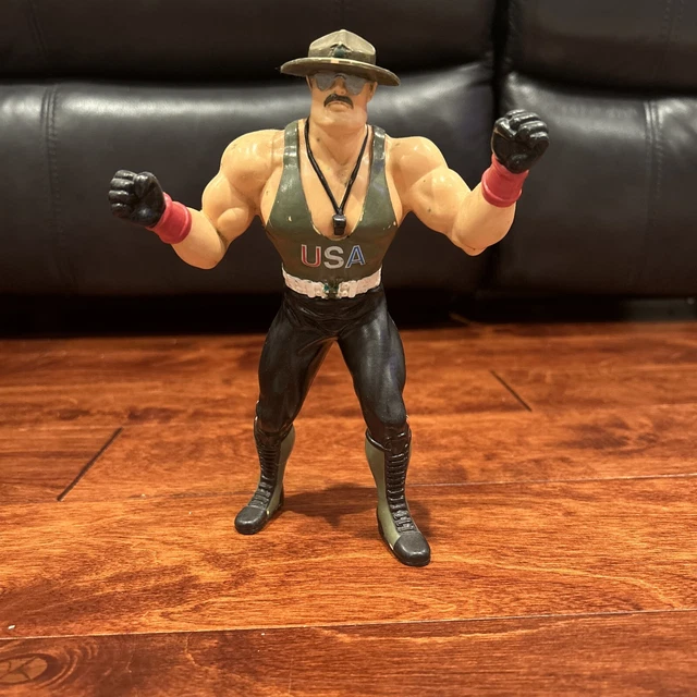 Sgt Slaughter LJN Style Hasbro 1987 Mail Away WWF Wrestling Figure WWE GI Joe 8"
