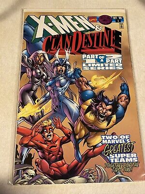 X-Men And The ClanDestine #1 Part 1(of 2) Marvel Comics Alan Davis 1996
