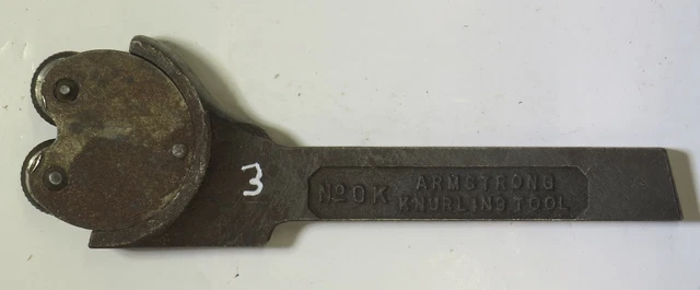 Armstrong #Ok Knurling Tool Holder - Lot #3