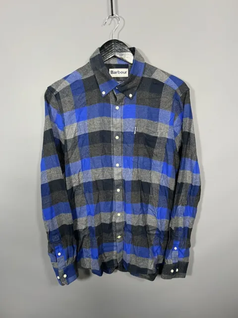BARBOUR COUNTRY CHECK Shirt - Medium - Tailored Fit - Great Condition - Men’s