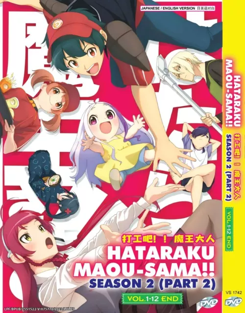 DVD Isekai Maou To Shoukan Shoujo No Dorei Majutsu Season1+2 TV1-22 End  Shipping