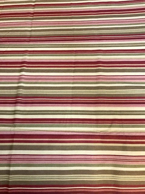 Tela ""Paraguas de playa"" estilo tapicería a rayas de Home Seasons 67x45
