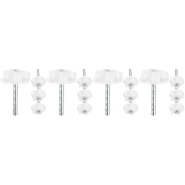16 Pcs Parte Letto Bulloni Di Fissaggio Carassosories Viti Per Mobili Rondella