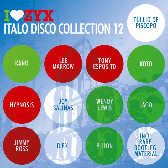 CD ZYX Italo Disco Collection 12 D'Artistes Divers 3CDs