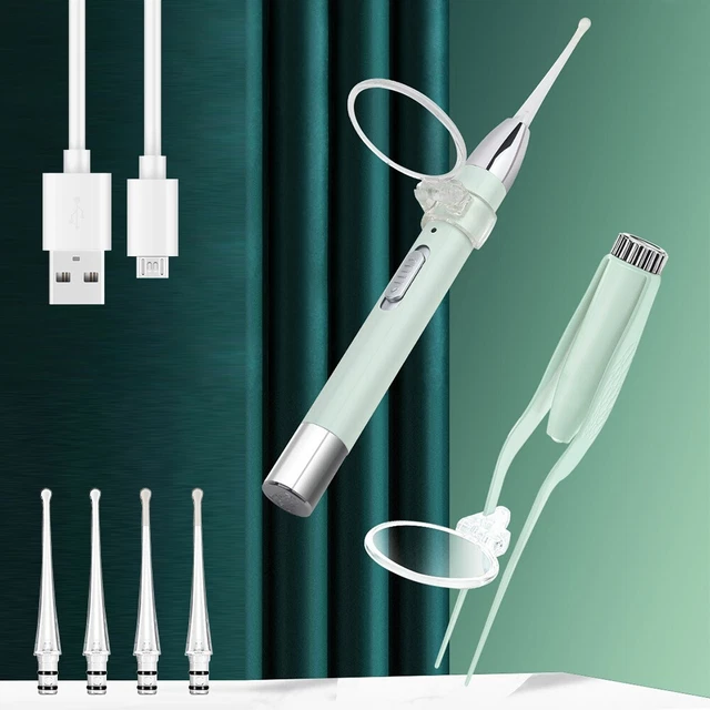 7 Pack Ear Pick with Light Ear Cleaner Ear Wax Removal Tool Kit for Kids and ...