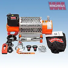 WINCHMAX ELECTRIC WINCH 12V RECOVERY 4x4 20000 lb