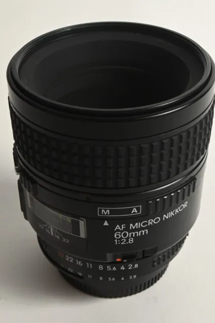 Nikon NIKKOR AF Micro 60mm f/2.8 Macro Prime Camera Lens #(JM)T233374