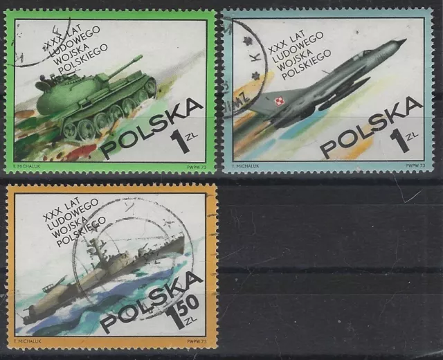 va391  Polen/ 30 Jahre Volksarmee  MiNr  2275-77 aus Satz