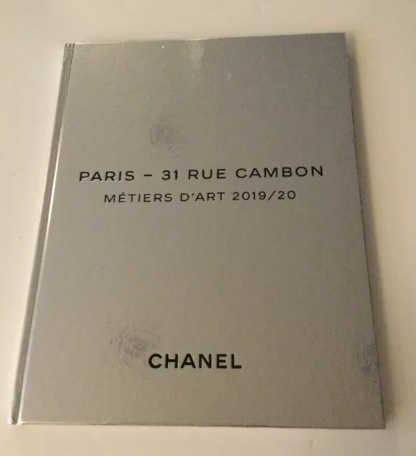 Chanel Paris - 31 Rue Cambon Metiers D'art 2019/20 Hardcover Lookbook Catalogue