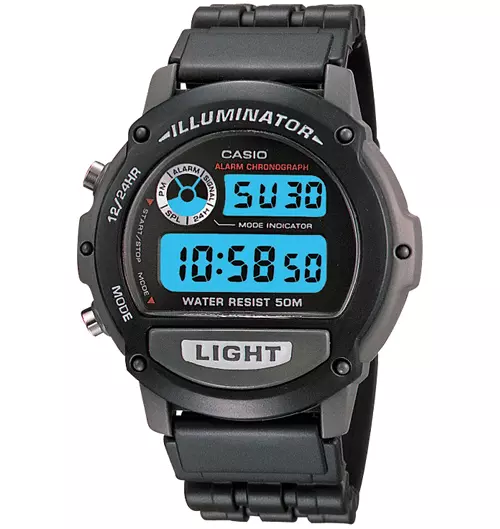 Casio W87H-1V Mens Illuminator Sports Wrist Watch, Black