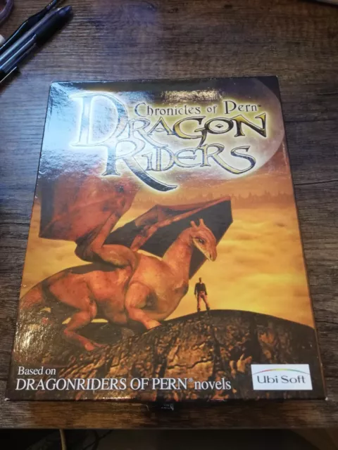 Chronicles Of Pern: Dragon Riders PC CD-ROM (BIG BOX) Complete with Manual