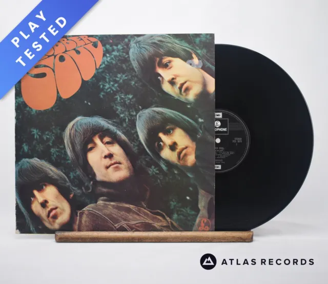The Beatles Rubber Soul -6 -5 Sixth Press Htm LP Album Vinyl Record - EX/EX