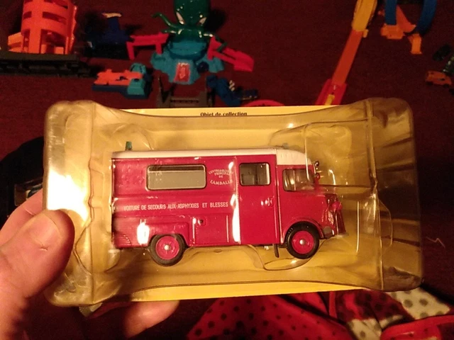 Citroën HY VSAB Sapeurs-Pompiers 1/43 – Modèle Réduit Hachette – Neuf