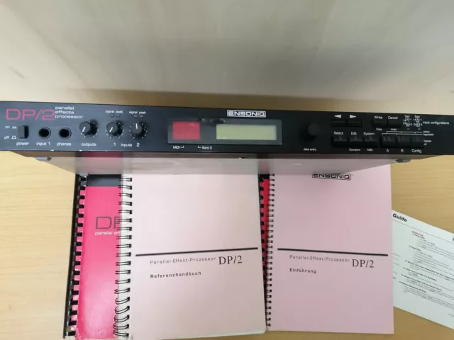 Ensoniq DP/2 DP2 Parallel Effects Processor -Top- mit allen Bücher und OVP