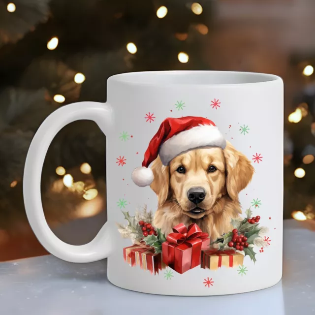 Pet Dog Mug, Christmas  Labrador Retriever - Ideal Christmas Gift