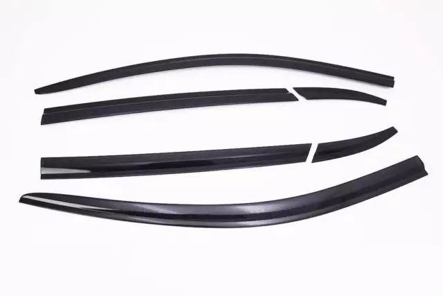 Auto Clover Wind Deflectors Set for Kia Niro 2016 - 2021 (6 pieces) 2