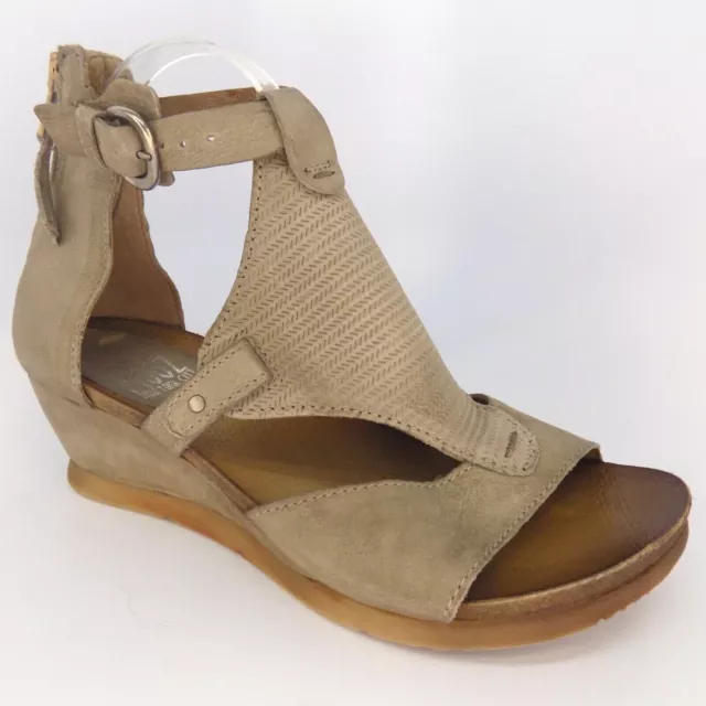 Miz Mooz Maya Women's Sandal Pebble Size 9-9.5 EU 40 AL5173