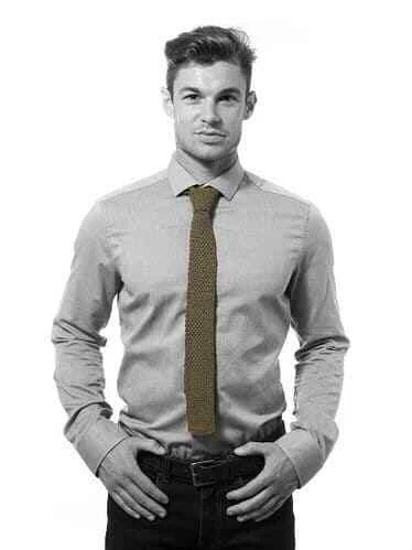 Kit de corbata de ganchillo DMC Creative World - verde
