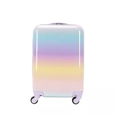 CRCKT Kids' Hardside Carry On Spinner Suitcase - Pastel Rainbow