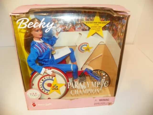 Mattel Becky Paralympic Champion Friend of Barbie 1999