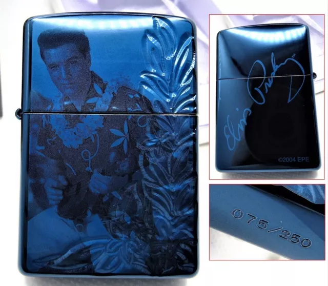 Elvis Presley Graceland Limited Double Sides Zippo 2004 MIB Rare