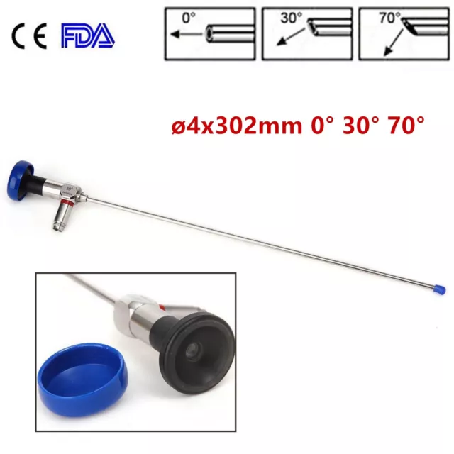 FDA ø4x302mm 0° 30° 70° Rigid Endoscope Cystoscope Fit For Wolf Storz Stryker