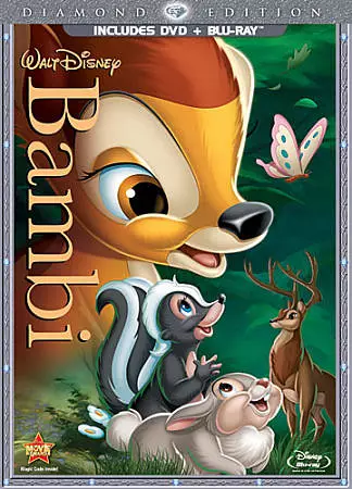 Bambi (Blu-ray/DVD, 2011, 2-Disc Set, Diamond Edition)