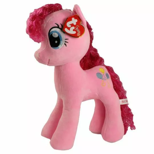 Ty My Little Pony Soft Plush Toy - Pinkie Pie - 11", 28Cm  Fab Gift / Uk Seller