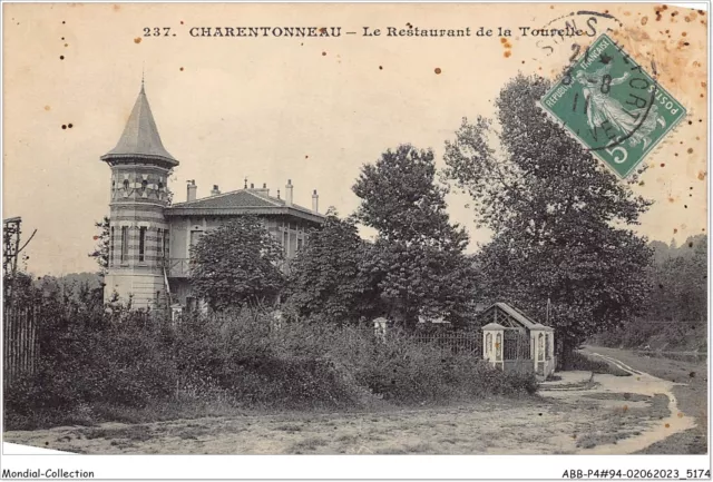ABBP4-94-0355 - CHARENTONNEAU - le restaurant de la tourelle