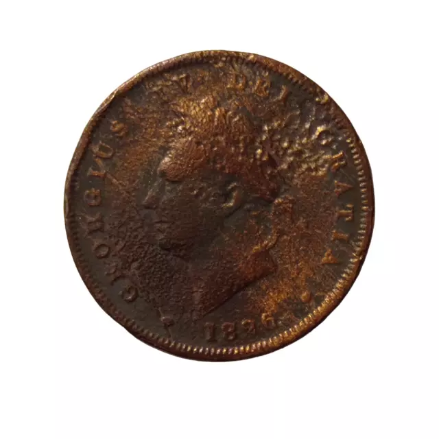 1826 George Iv Copper Penny