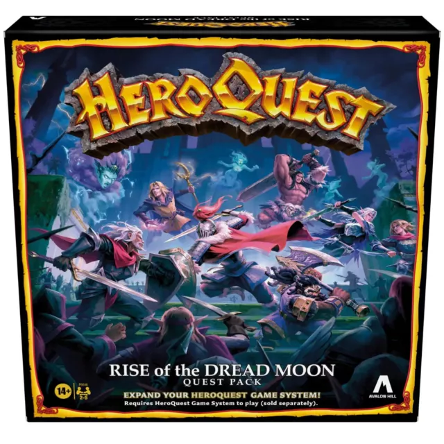 HeroQuest Rise of the Dread Moon Quest Pack READY TO SHIP Expansion New Sealed