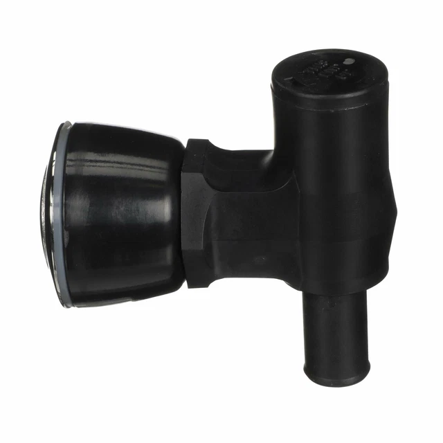 Attwood 1674-6 90 Degree P-Trap Fuel Tank Vent , Black with stainless steel v...