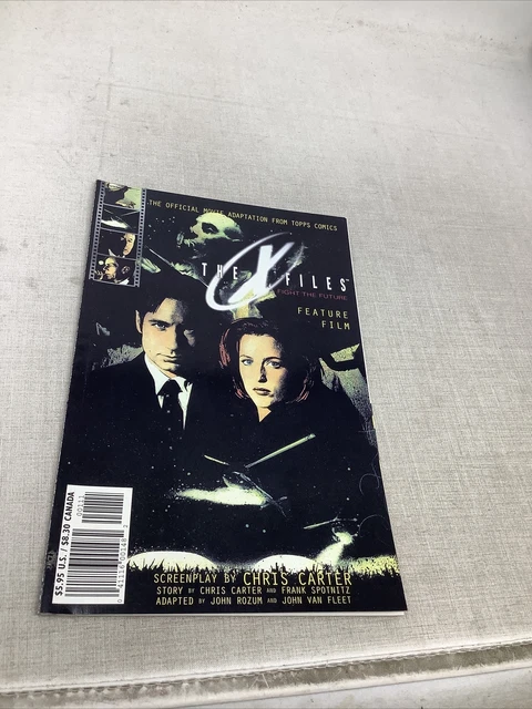 Topps Graphic Novel TPB X-Files Fight The Future Chris Carter Movie Adaptation