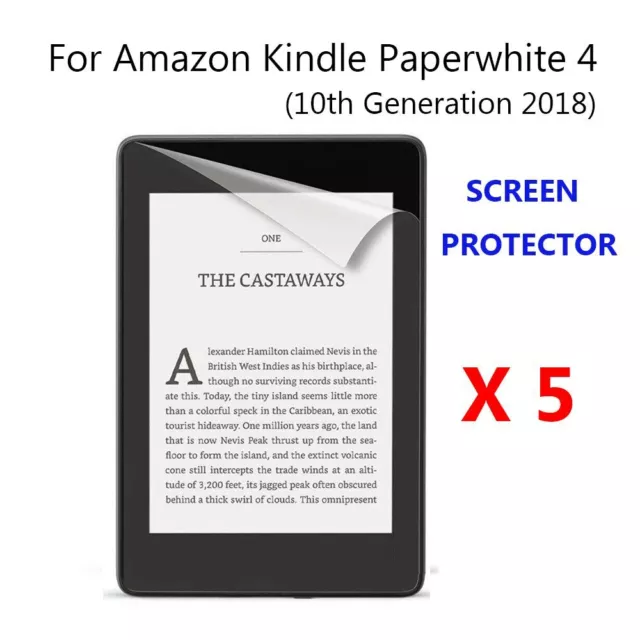 Protective Film Guard Screen Protector Matte For Kindle Paperwhite 4 2018