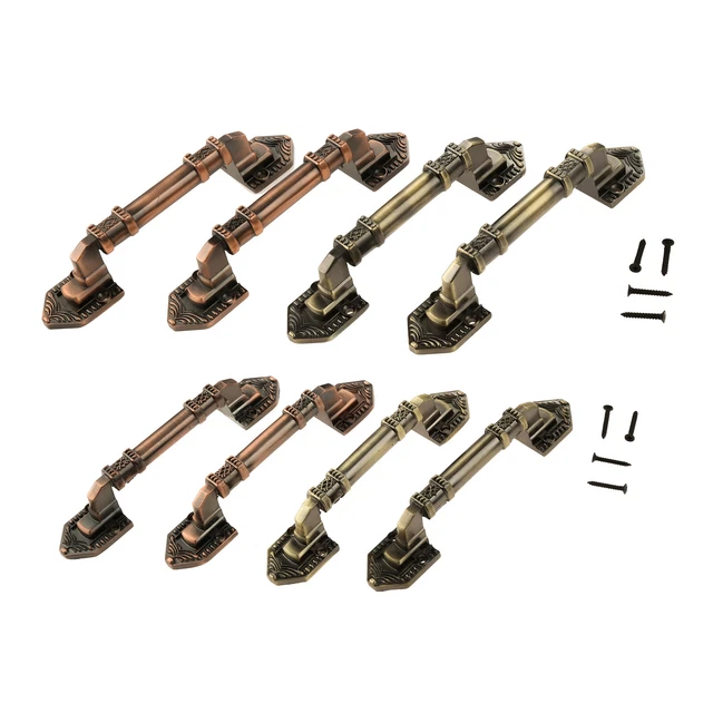 2 x Antique European Cabinets Knobs Door Drawer Handles Pull  Furniture Hardware