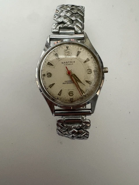 Vtg Richmond Pierpont Swiss Incabloc Antimagnetic 1134-27 Watch Turquoise Inlay Pierpont Watch | eBay main image 4